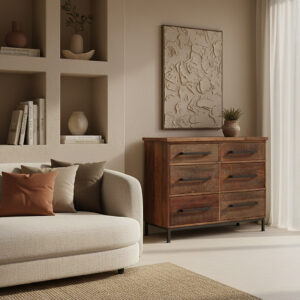 Factory commode - 6 lades