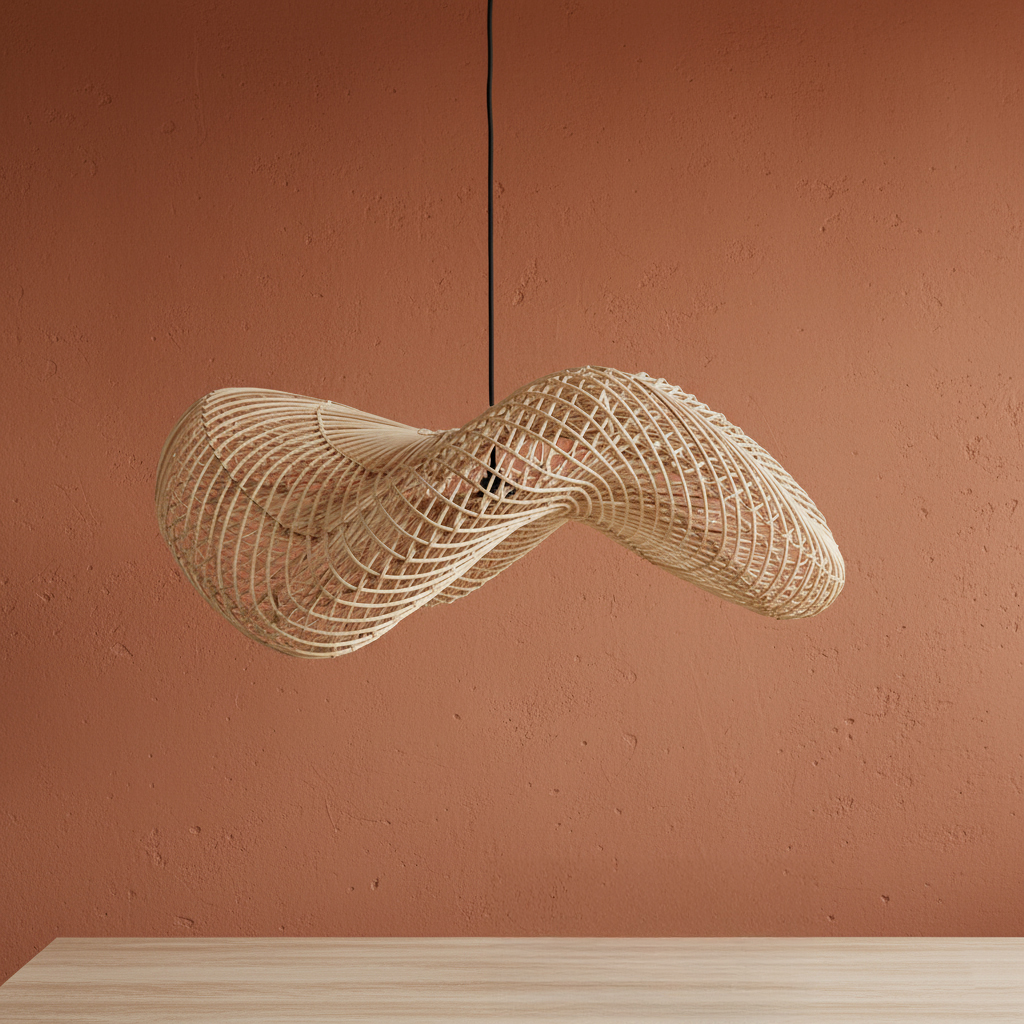 LIRA00914_40 Wave lamp naturel L