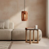 Terra hanglamp Long Ark naturel