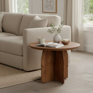 Bullnose side table 55 cm