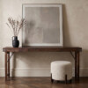 TAOW00090_50 Console tafel bruin opklapbaar