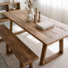 Farmwood wooden dining bench