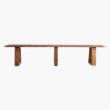 Farmwood wooden dining bench