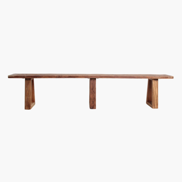 Farmwood wooden dining bench
