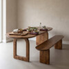 Bullnose bench brown