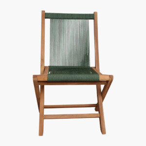 Rope klapstoel donkergroen