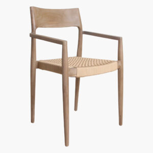 Freya armchair natural
