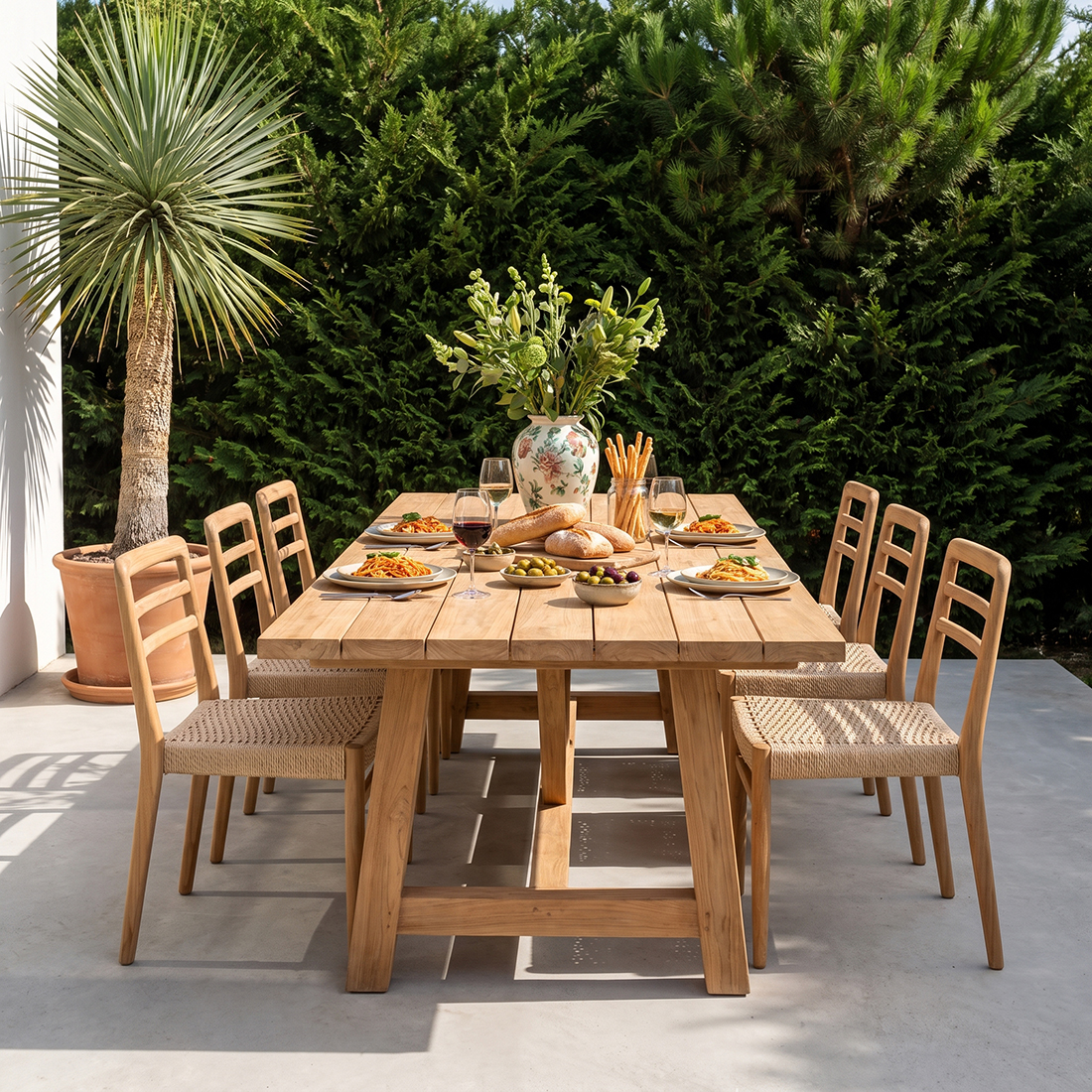 Verano stoel naturel