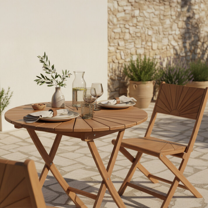 Sunset boulevard bistro table