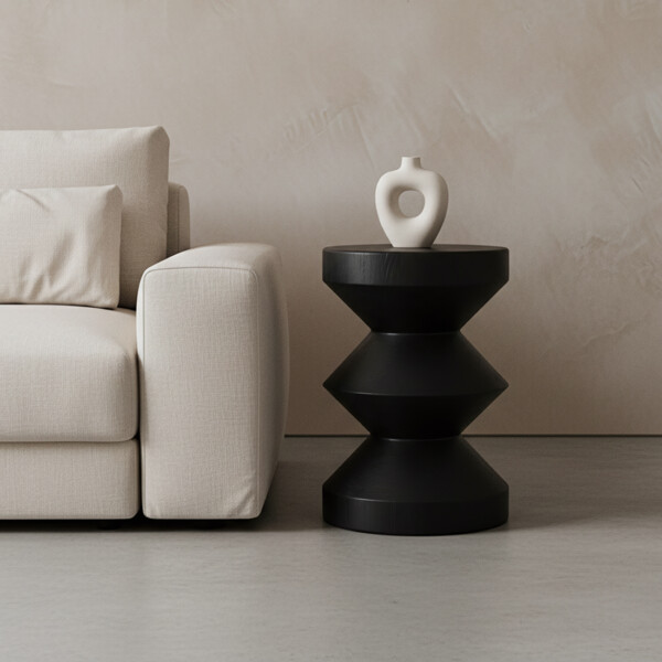 Forma bijzettafel Rizo zwart