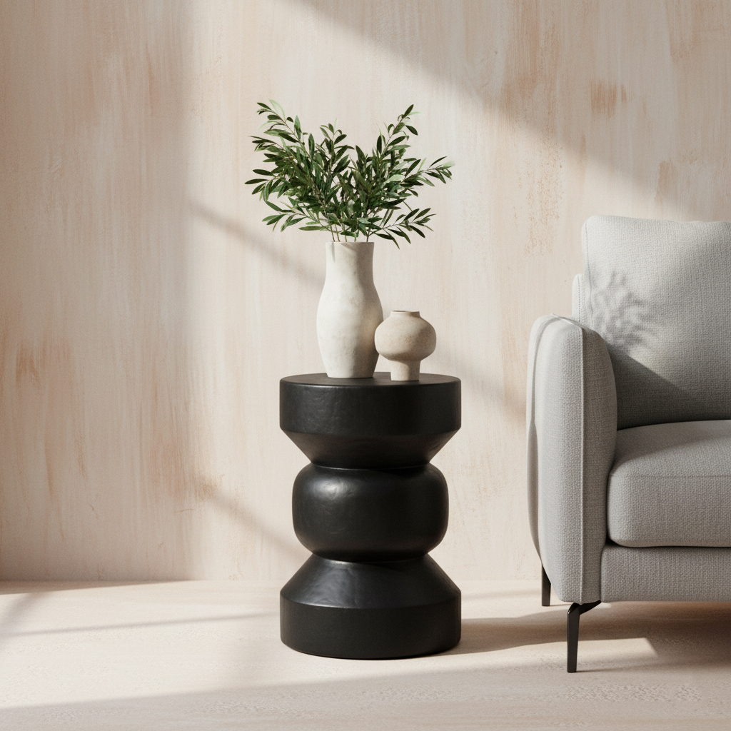 Forma bijzettafel Ritari zwart