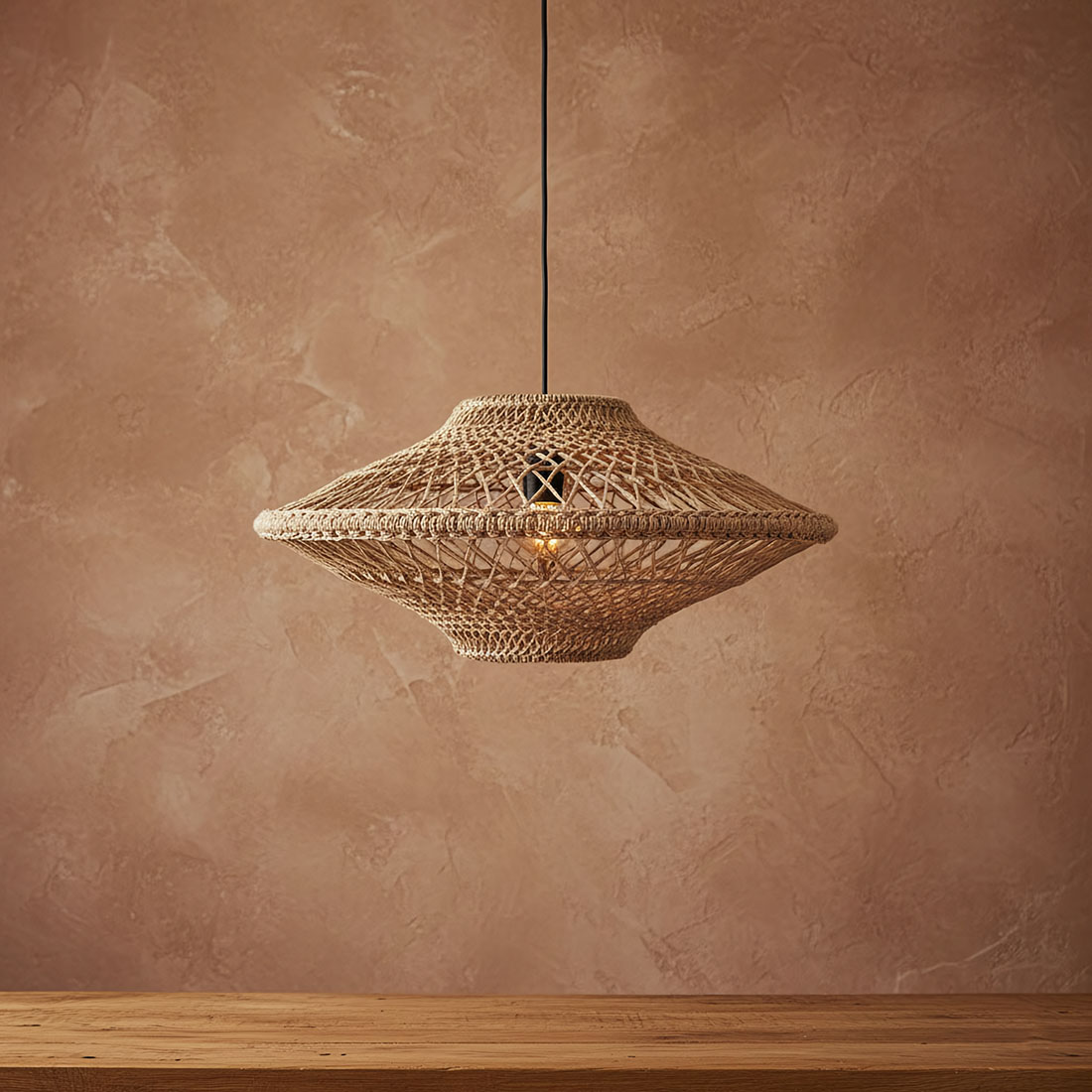 Corda lamp naturel medium