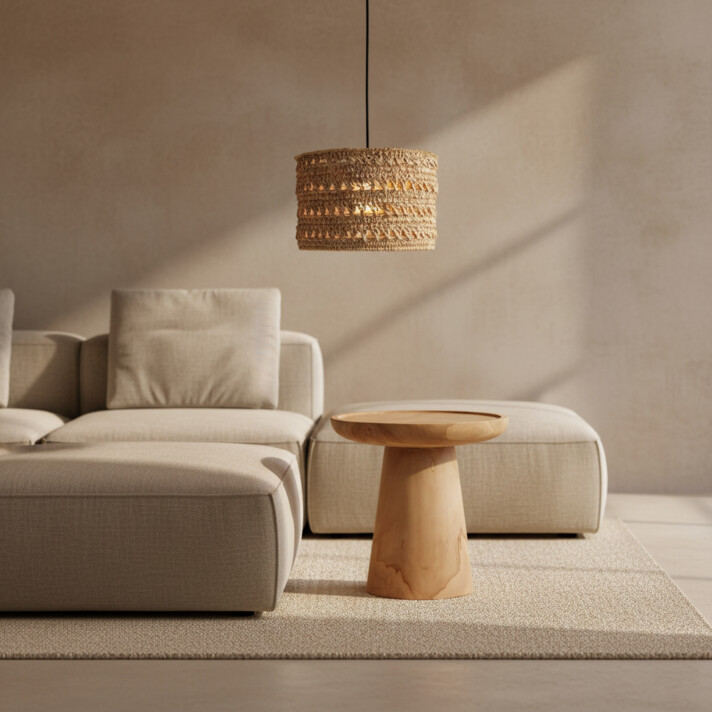 Herba lamp naturel small