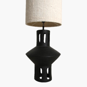 Terra table lamp Lily black