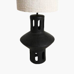 Terra table lamp Lily black