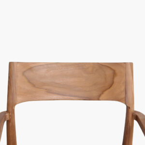 Freya dining armchair black leather