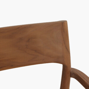 Freya dining armchair natural leather