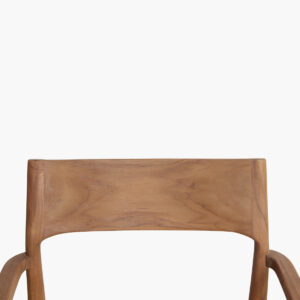 Freya dining armchair natural leather