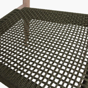 Freya chair dark green