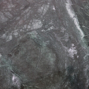 Marble coffee table oval green