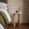 TAST00180_60 Kuching side table white marble