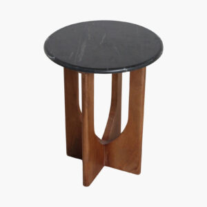 Brunei side table marble black