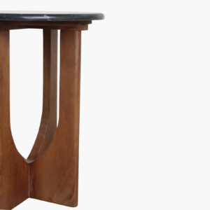 Brunei side table marble black
