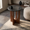 TAST00181_60 Brunei side table marble black