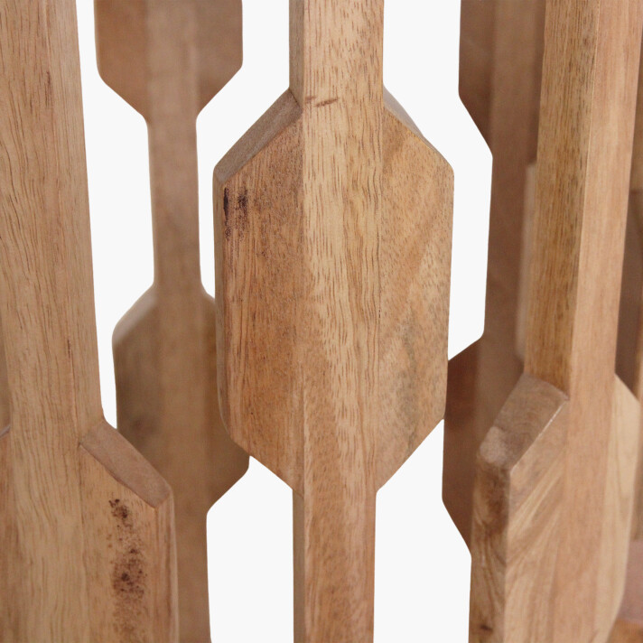 Atjeh side table white marble