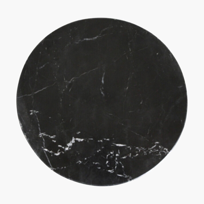 Lampung side table black marble