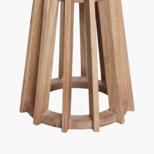 Sarawak bijzettafel marmer wit