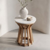 TAST00200_61 Sarawak Island side table white marble