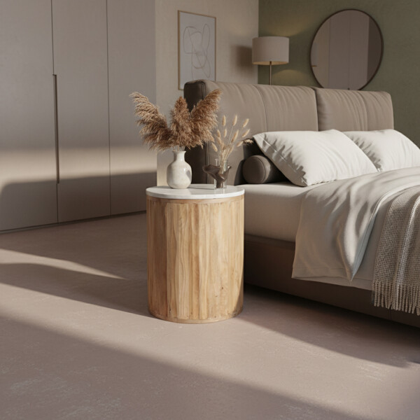TAST00210_32 Malakka side table white marble