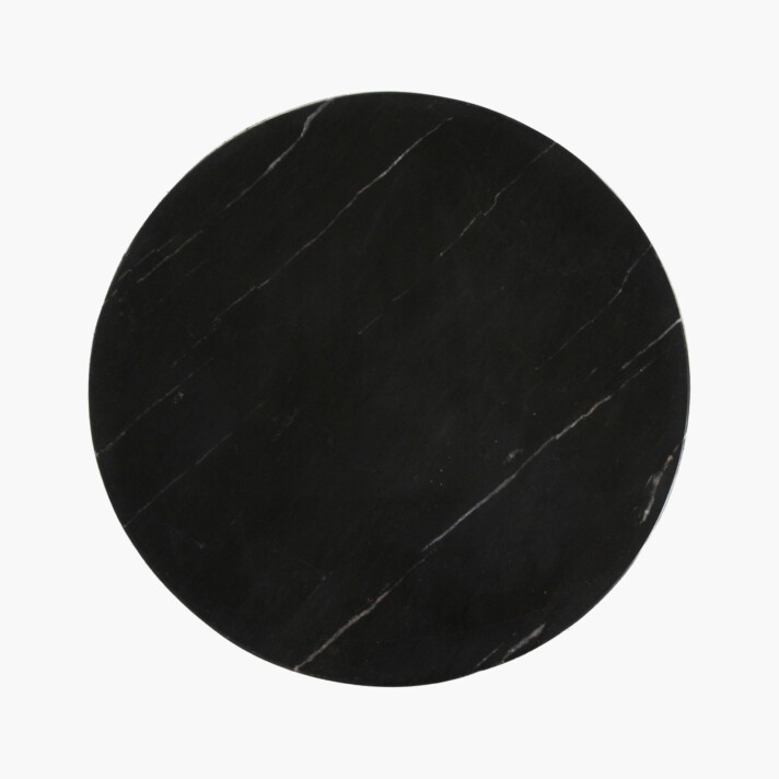 Langkawi side table black marble