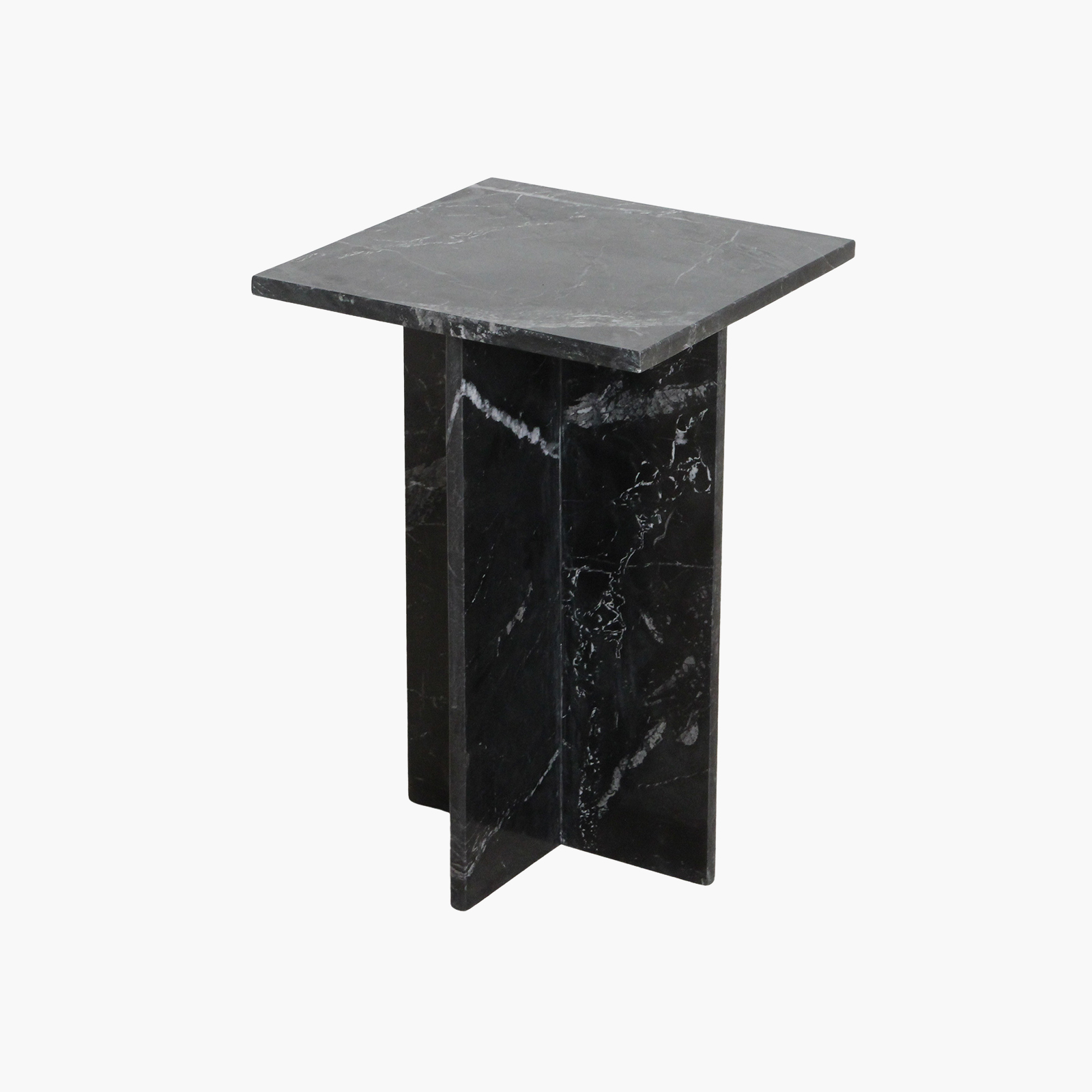Shanghai side table black marble - Image 4