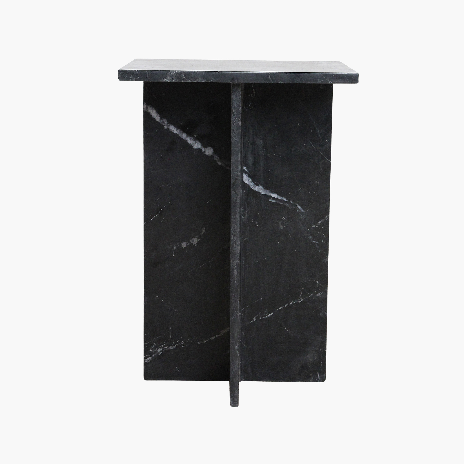 Shanghai side table black marble - Image 3