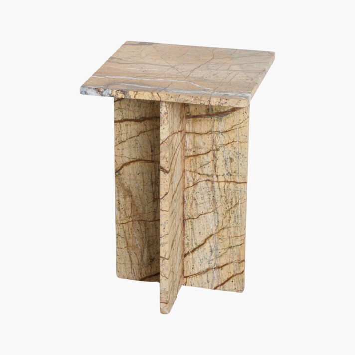 Seoel side table bizar marble