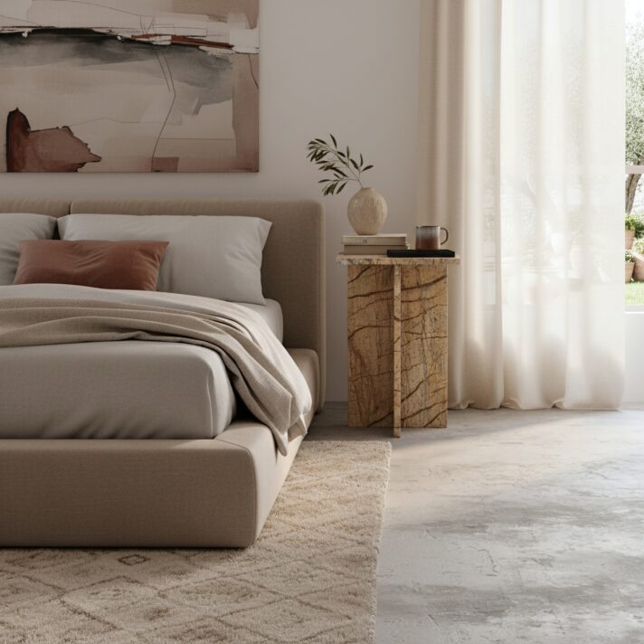 Seoel side table bizar marble