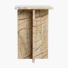 Seoel side table bizar marble