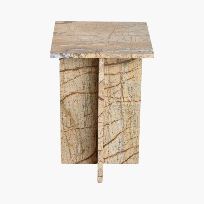 Seoel side table bizar marble