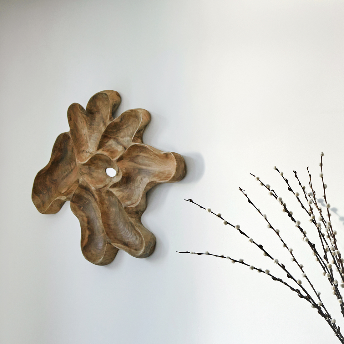 BSTW00065 Peony wanddecoratie L