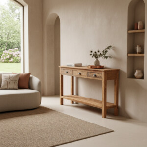 Farmwood sideboard met 3 lades
