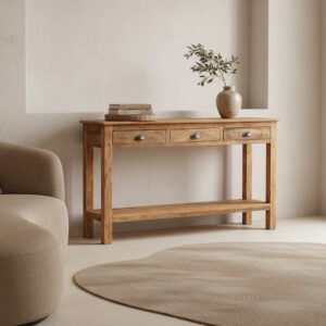 Farmwood sideboard met 3 lades