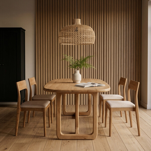 STTW00002_61 Invierno teakhouten eettafel