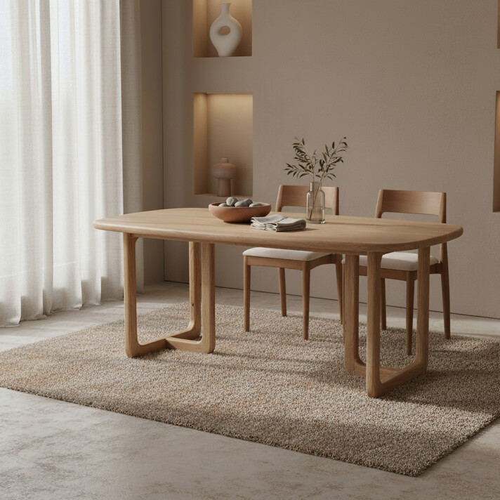 Invierno teak dining table