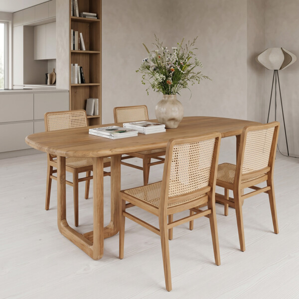 TATW00101_45 Invierno teak dining table