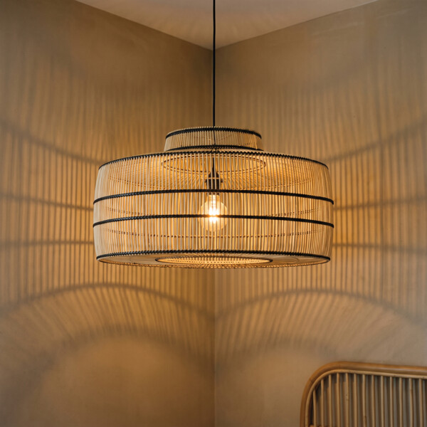 LIRA00920_51 Stella rattan pendant light Ø 61x36 cm