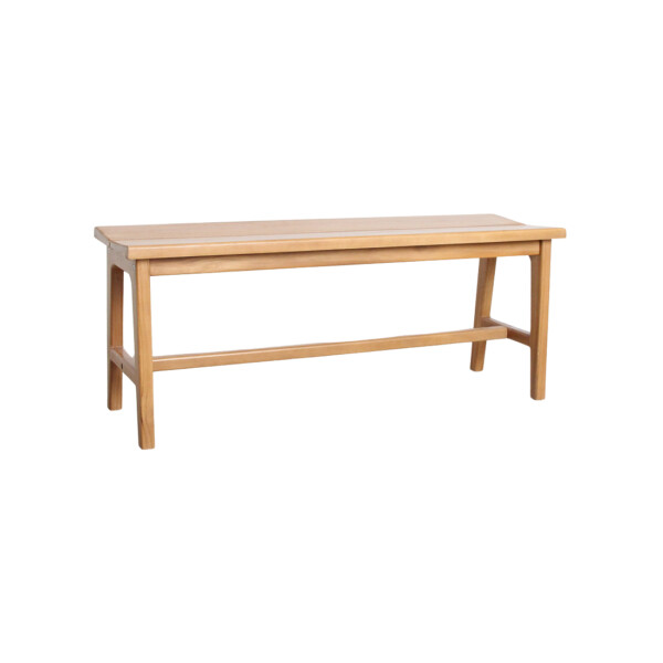 Teakhouten bankje 120 cm