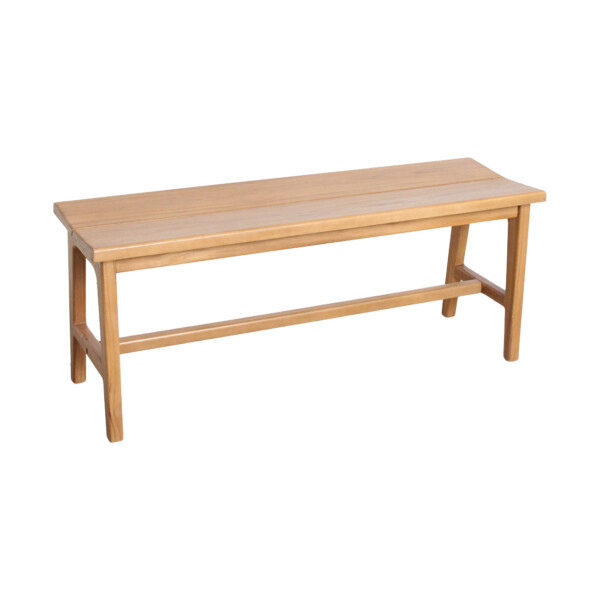 Teakhouten bankje 120 cm