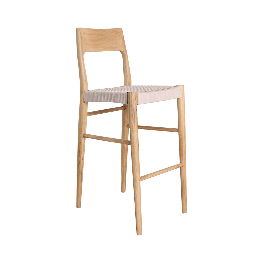 Freya outdoor barstoel naturel